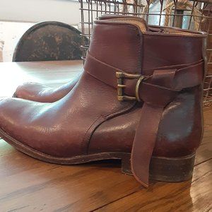 Frye Melissa Knotted Redwood Bootie Size 8